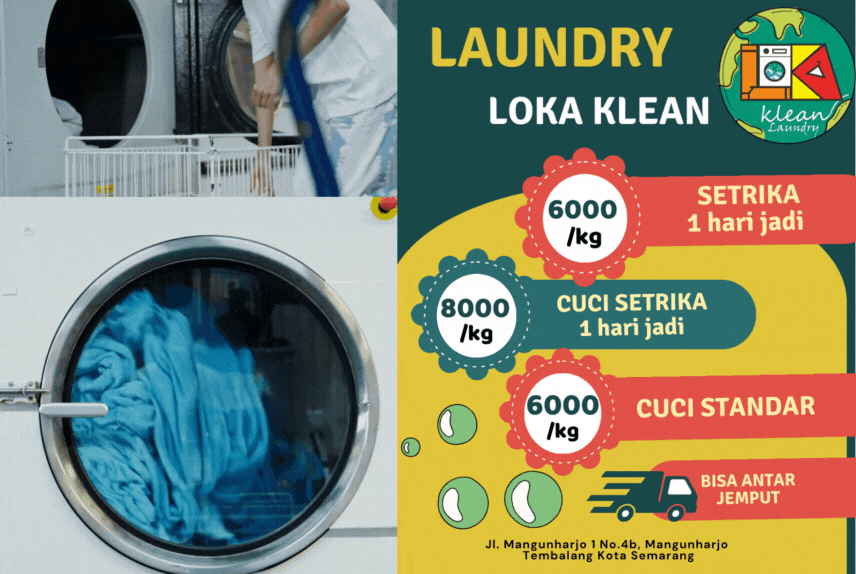 Laundry Kiloan Tembalang Semarang - Loka Klean